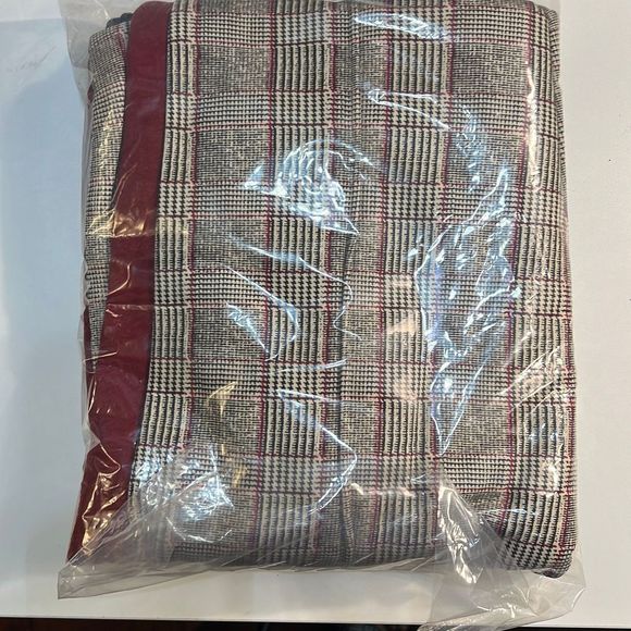 FBRK Xander Plaid Track Pants- NWT - Picture 4 of 5